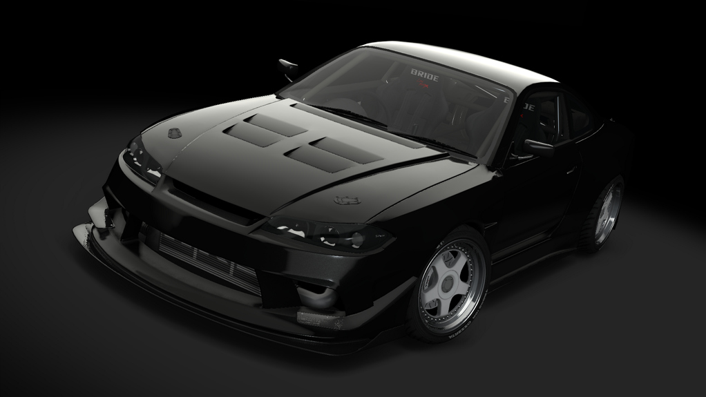 FDC24//Pro2 - Nissan Silvia S15 Vertex, skin black