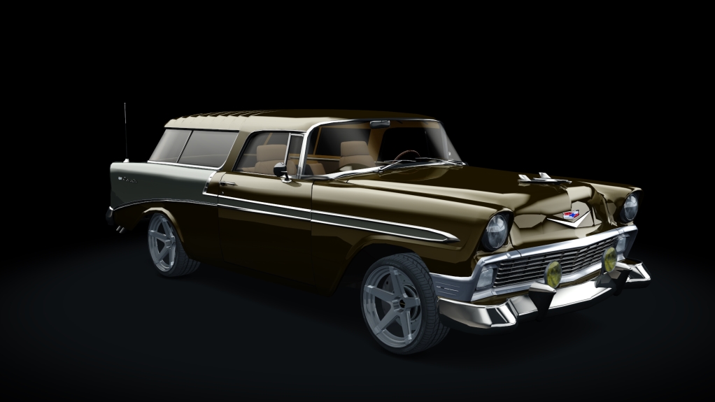 Chevrolet Bel Air Nomad 1956 TUNED, skin 01