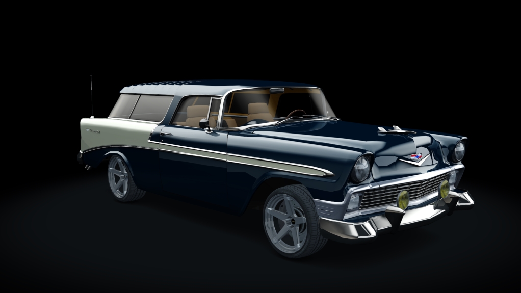 Chevrolet Bel Air Nomad 1956 TUNED, skin 02