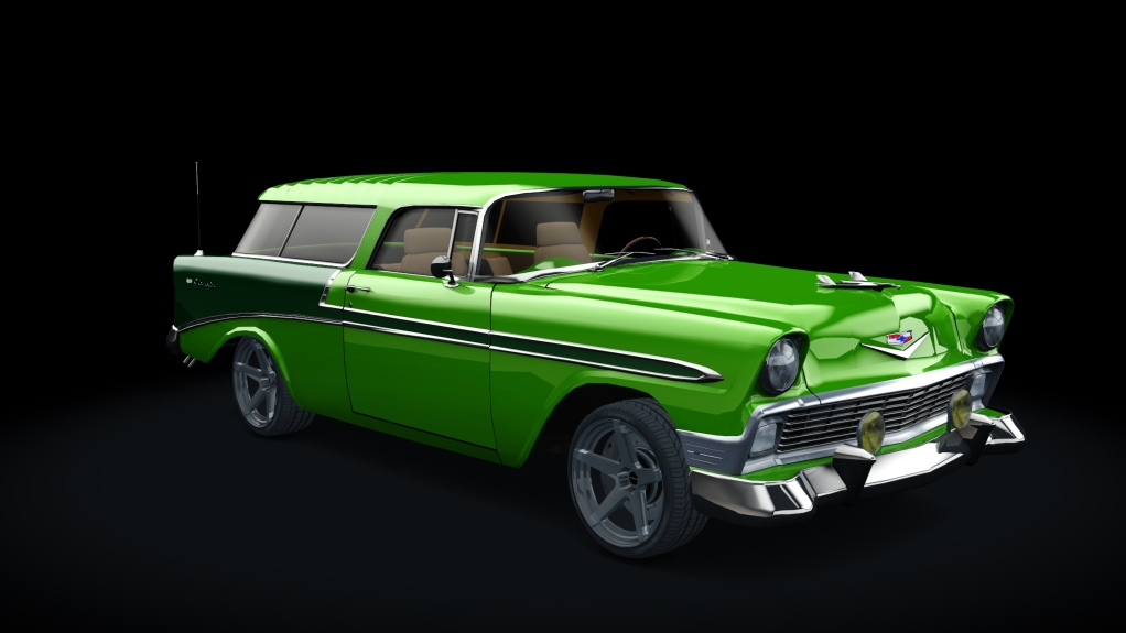 Chevrolet Bel Air Nomad 1956 TUNED, skin 04