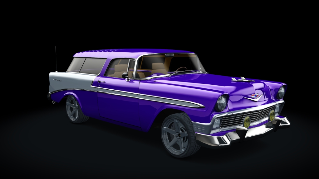 Chevrolet Bel Air Nomad 1956 TUNED, skin 06