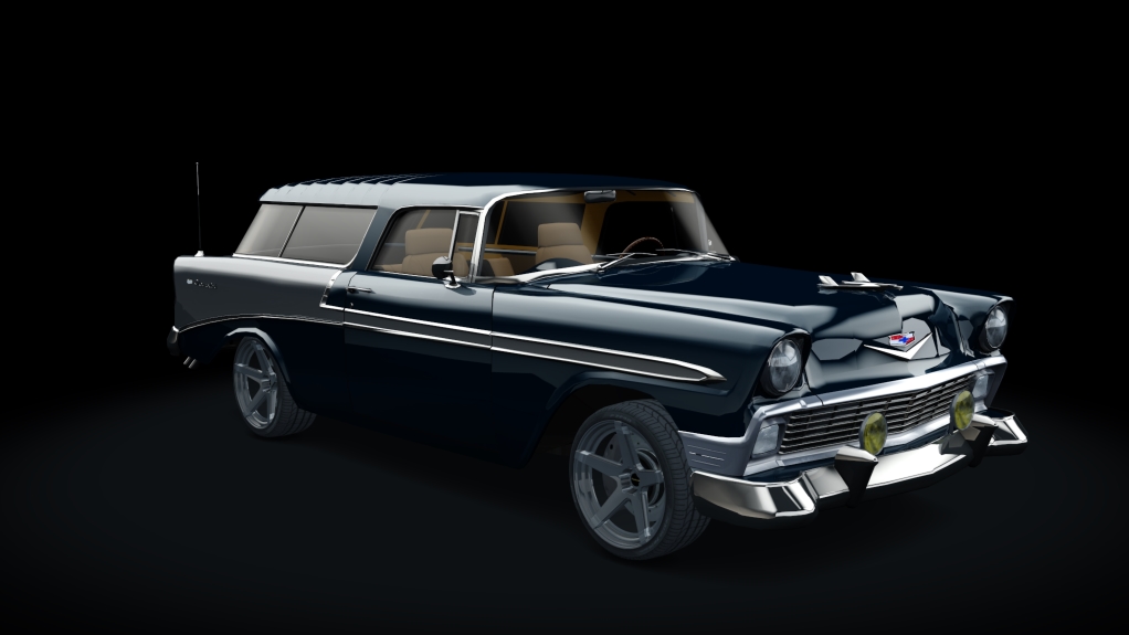 Chevrolet Bel Air Nomad 1956 TUNED, skin 07