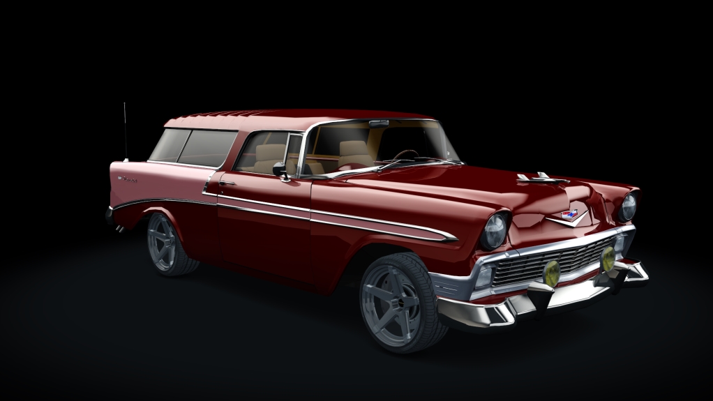 Chevrolet Bel Air Nomad 1956 TUNED, skin 08