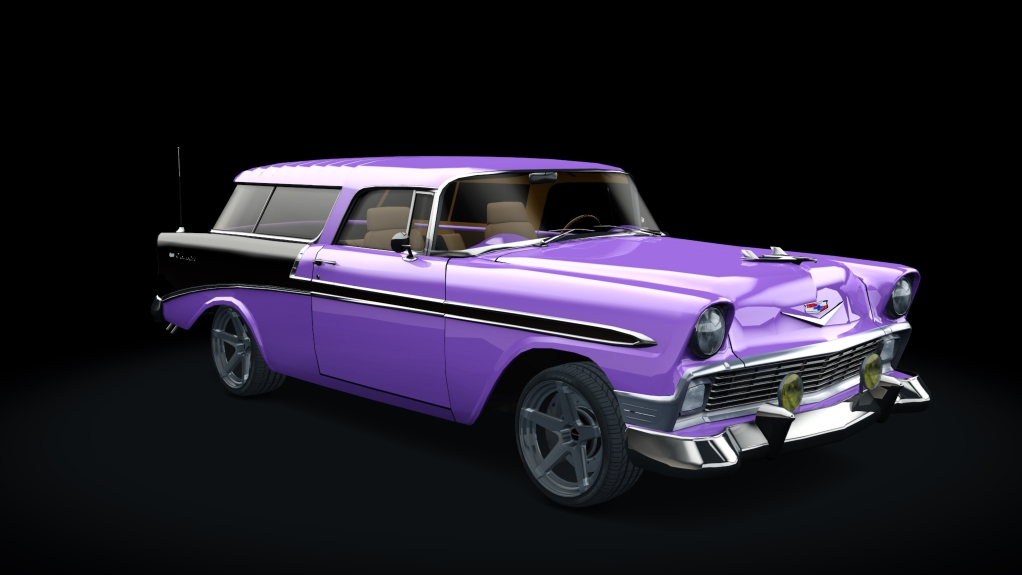 Chevrolet Bel Air Nomad 1956 TUNED, skin 09