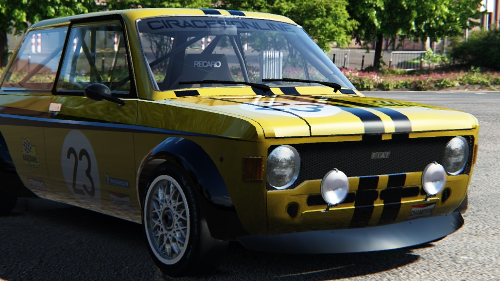 Fiat 128 Abarth GR2, skin daniele_giuntini_23