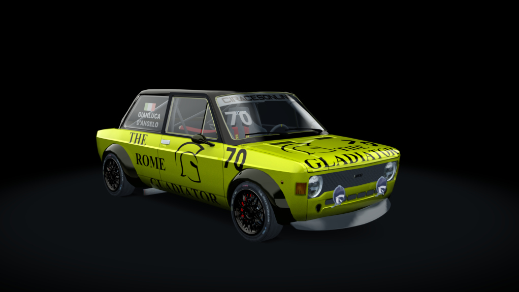 Fiat 128 Abarth GR2, skin gianluca_dangelo_70