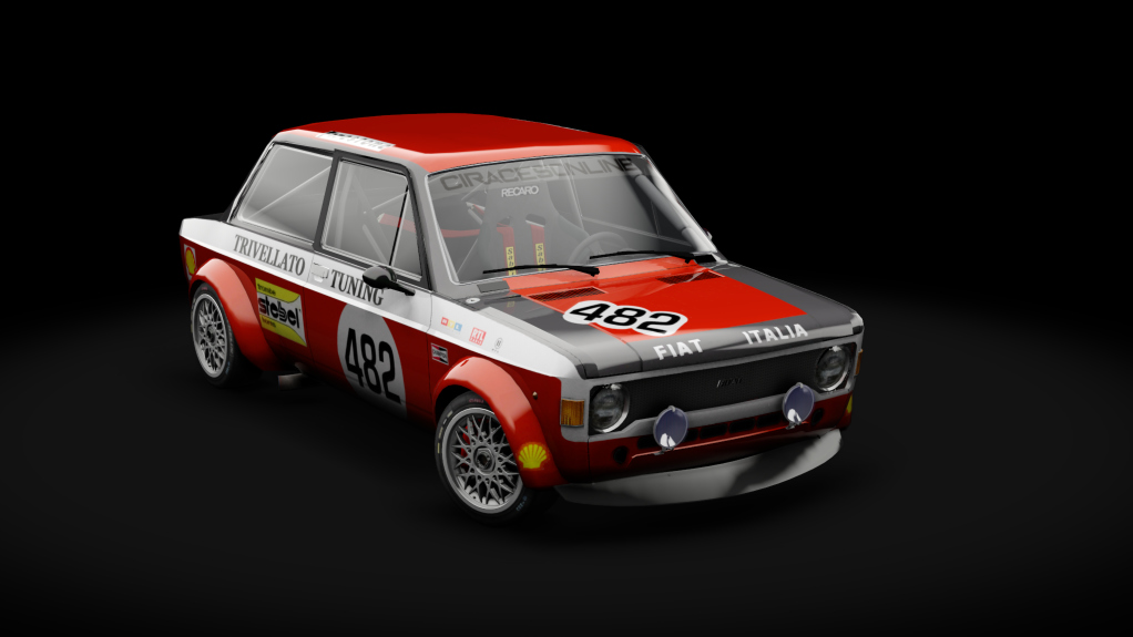 Fiat 128 Abarth GR2, skin trivellato_482