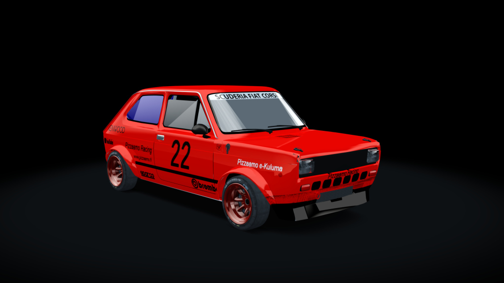 Fiat 127 Sport Abarth Gr.2, skin Pizzaamo_22