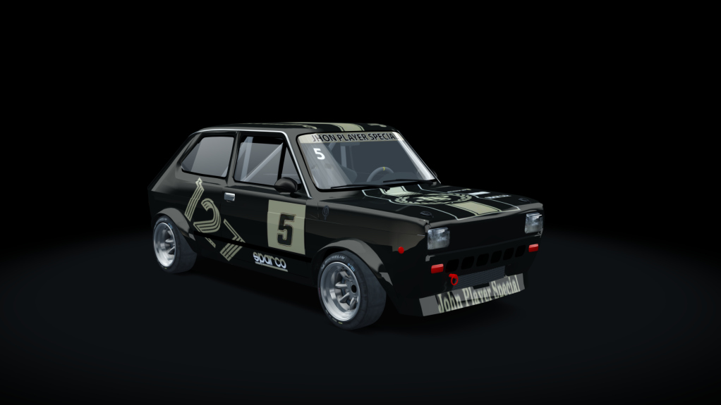 Fiat 127 Sport Abarth Gr.2, skin jhon_player_special_5