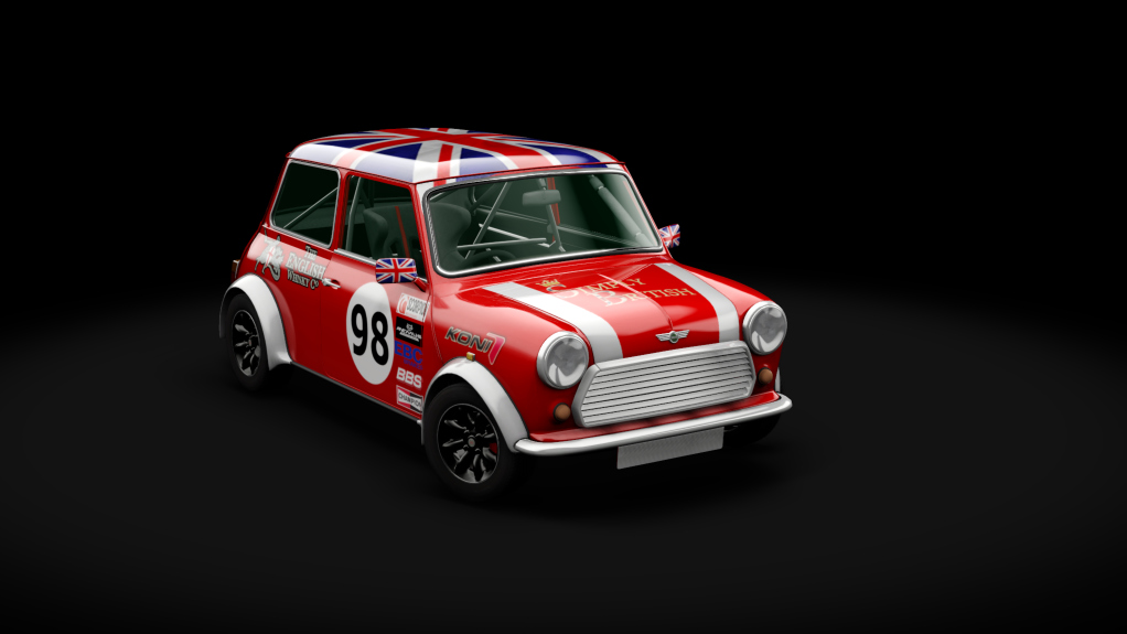 Mini Cooper Gr.2, skin team_gb_98