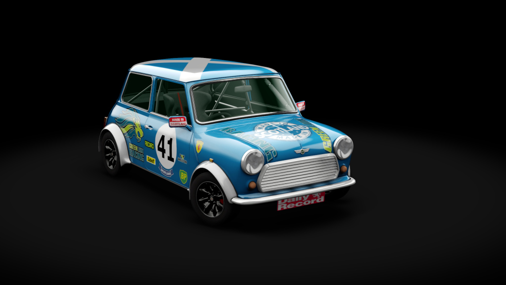 Mini Cooper Gr.2, skin team_scotland_17