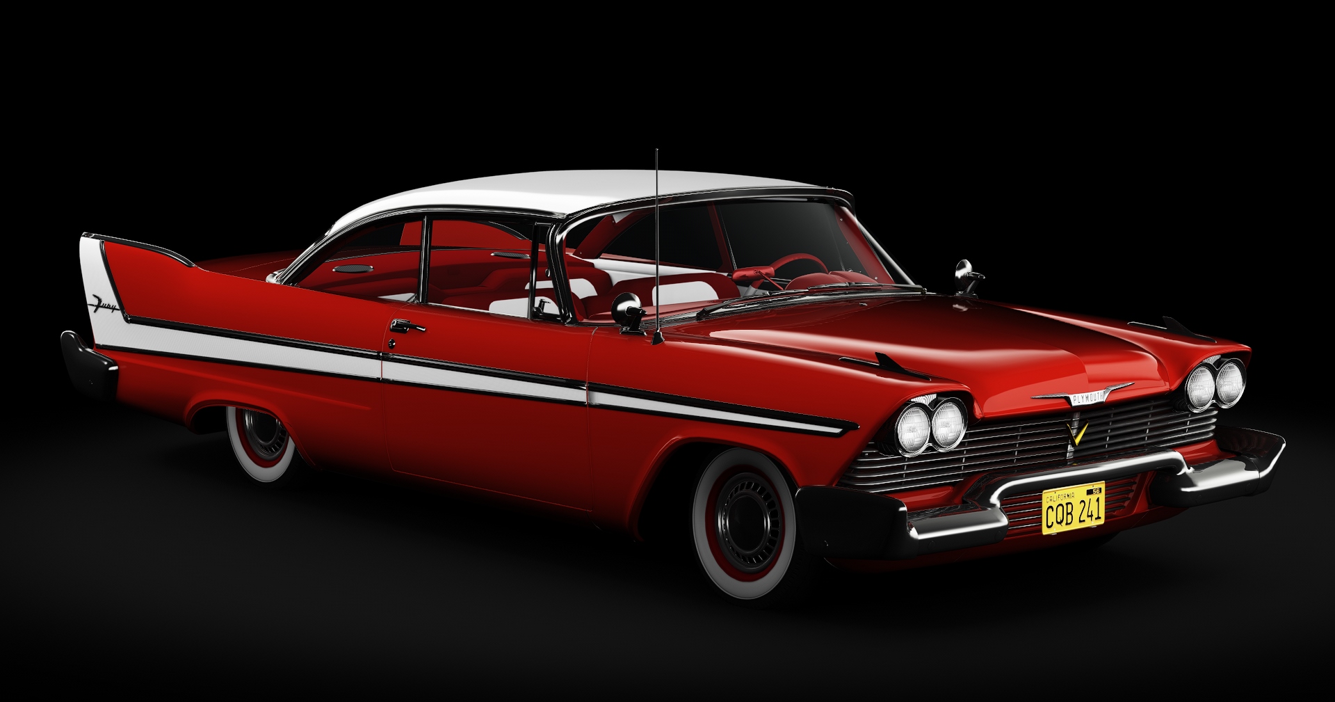 Plymouth Fury Sport Coupe (1958), skin Christine