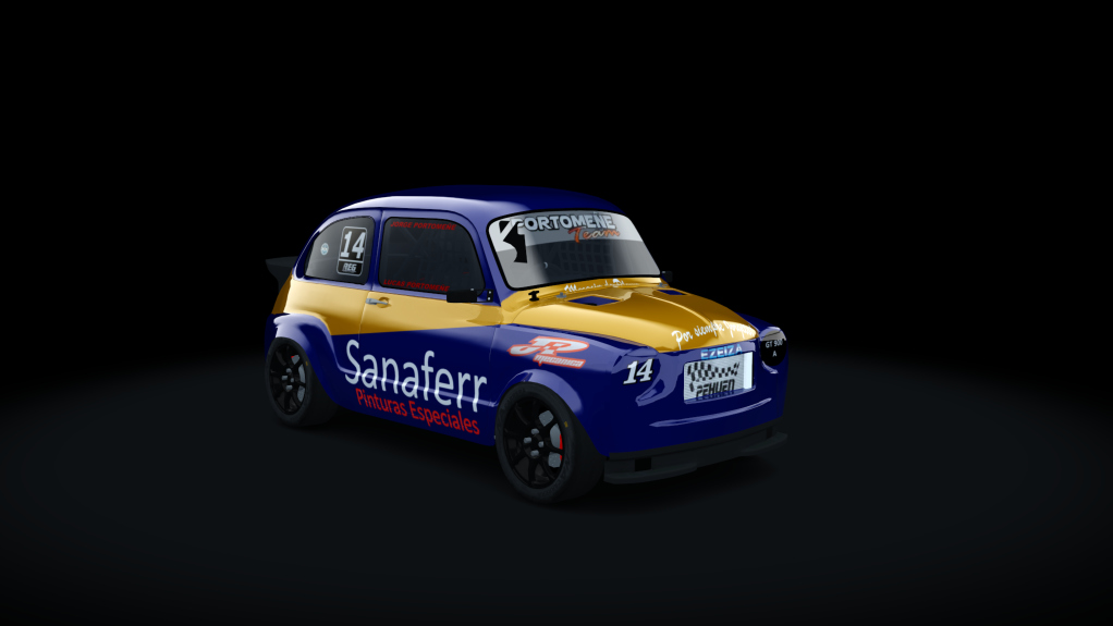 Fiat 600, skin 14Skin