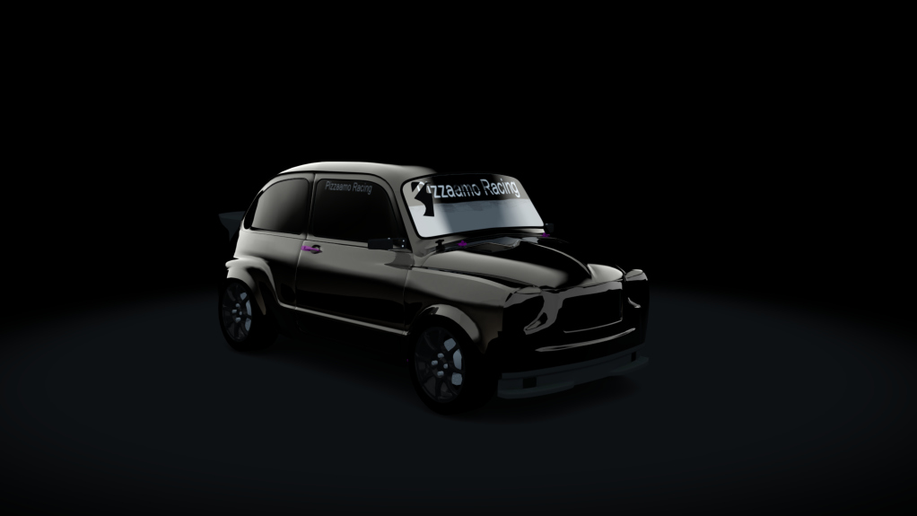 Fiat 600, skin 22Pizzaamo