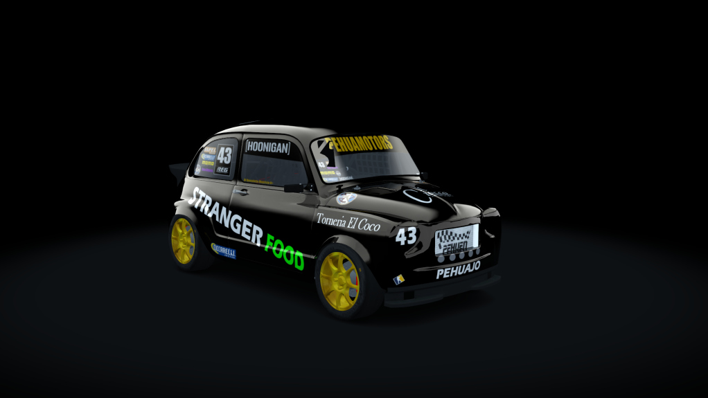 Fiat 600, skin 43Skin