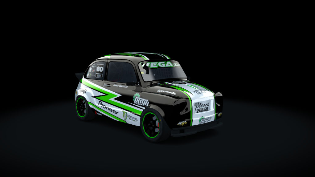 Fiat 600, skin 80Skin