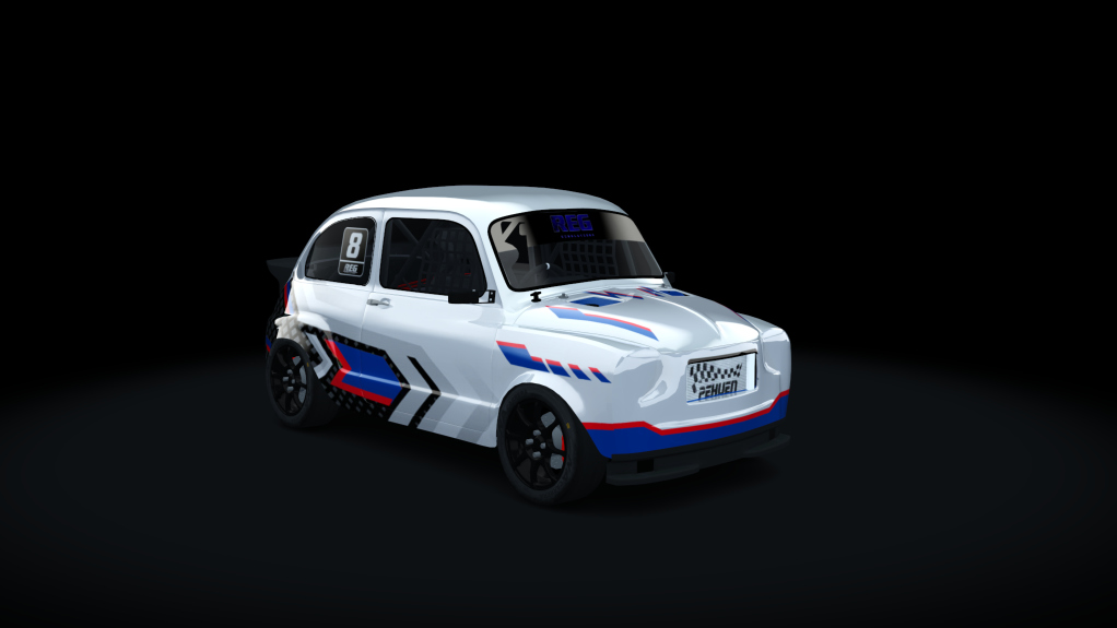 Fiat 600, skin 8Skin