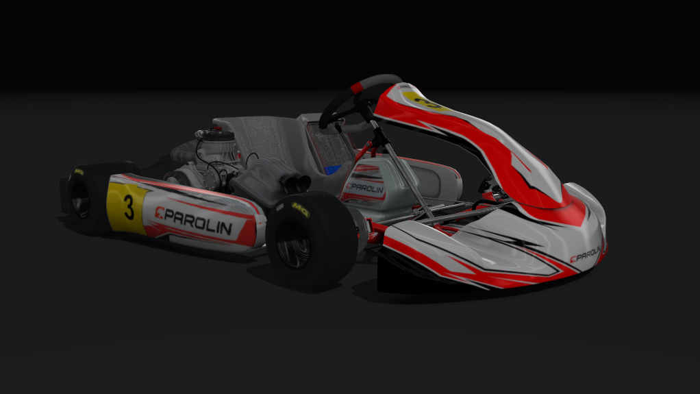 Kart Parolin KZ, skin 3parolin