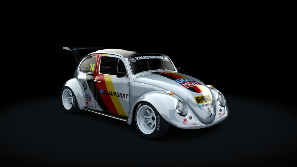 Volkswagen Beetle 3.0, skin blaupunkt