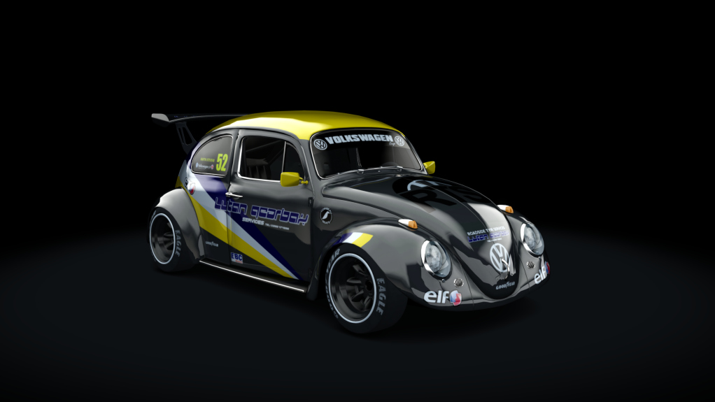 Volkswagen Beetle 3.0, skin luton_gearbox