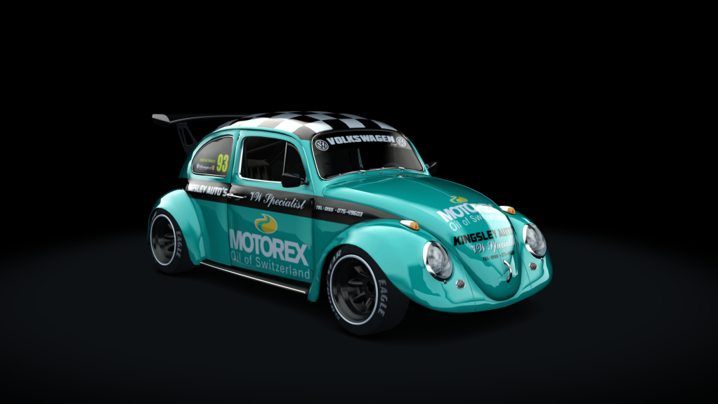 Volkswagen Beetle 3.0, skin motorex