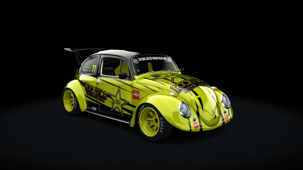 Volkswagen Beetle 3.0, skin rockstar