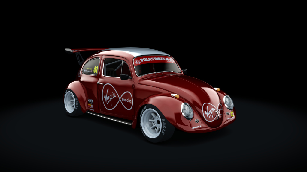 Volkswagen Beetle 3.0, skin virgin_media