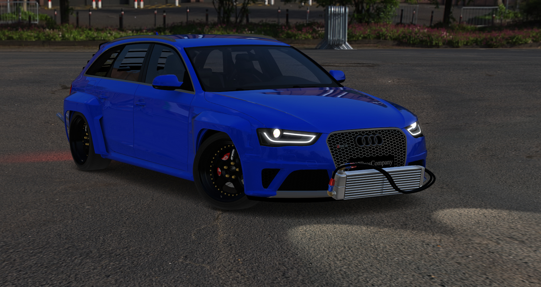 687 Bros AUDI RS4 breakgang, skin envy_indigo_blue