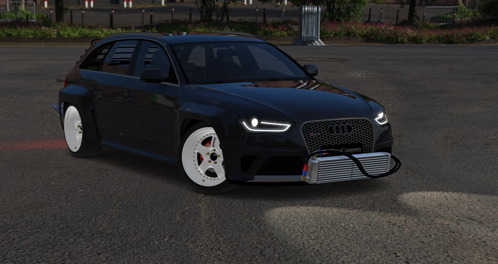 687 Bros AUDI RS4 breakgang, skin envy_jet_black