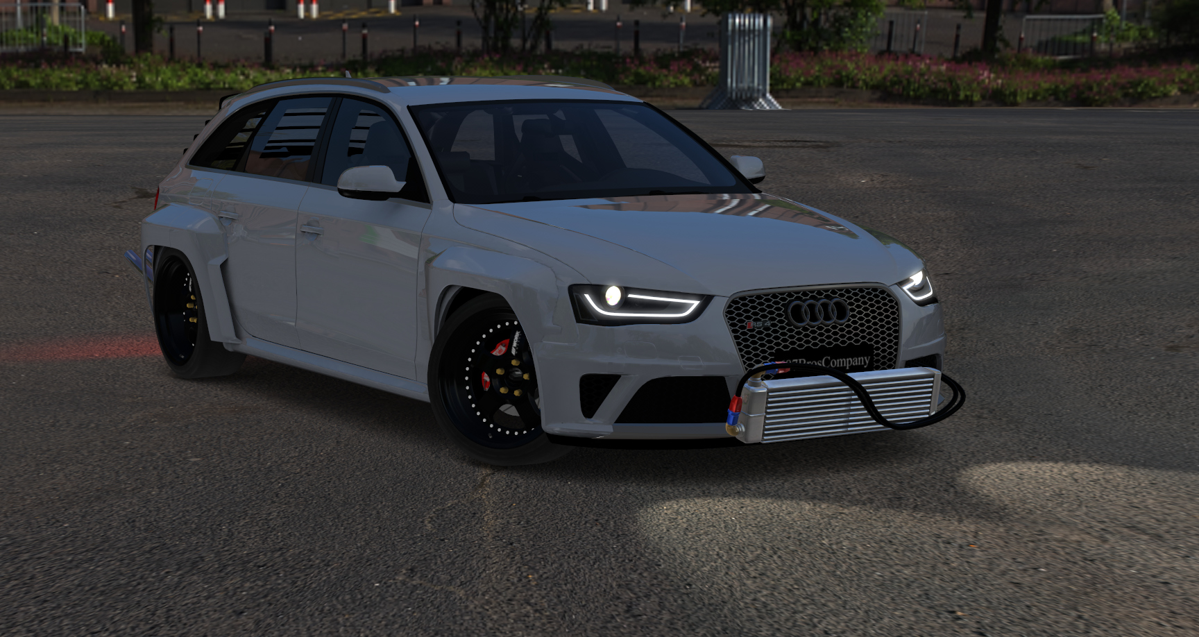 687 Bros AUDI RS4 breakgang, skin envy_opal_white