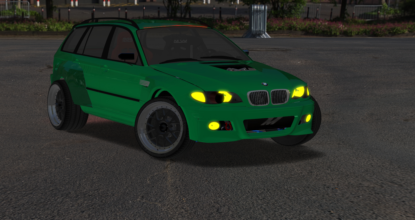 687_Bros_BMW_M3_E46_Wagon, skin green