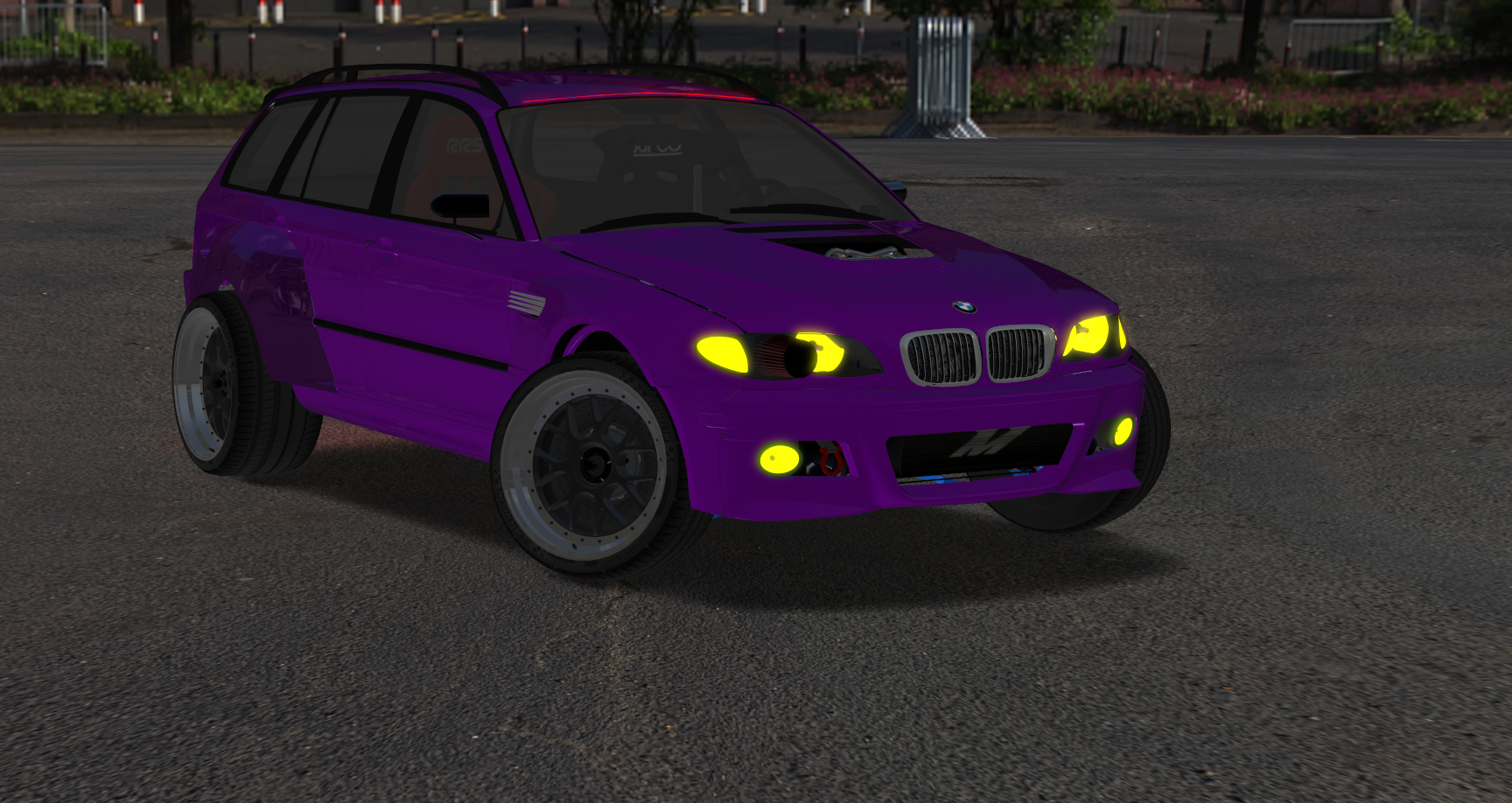 687_Bros_BMW_M3_E46_Wagon, skin purpleteam