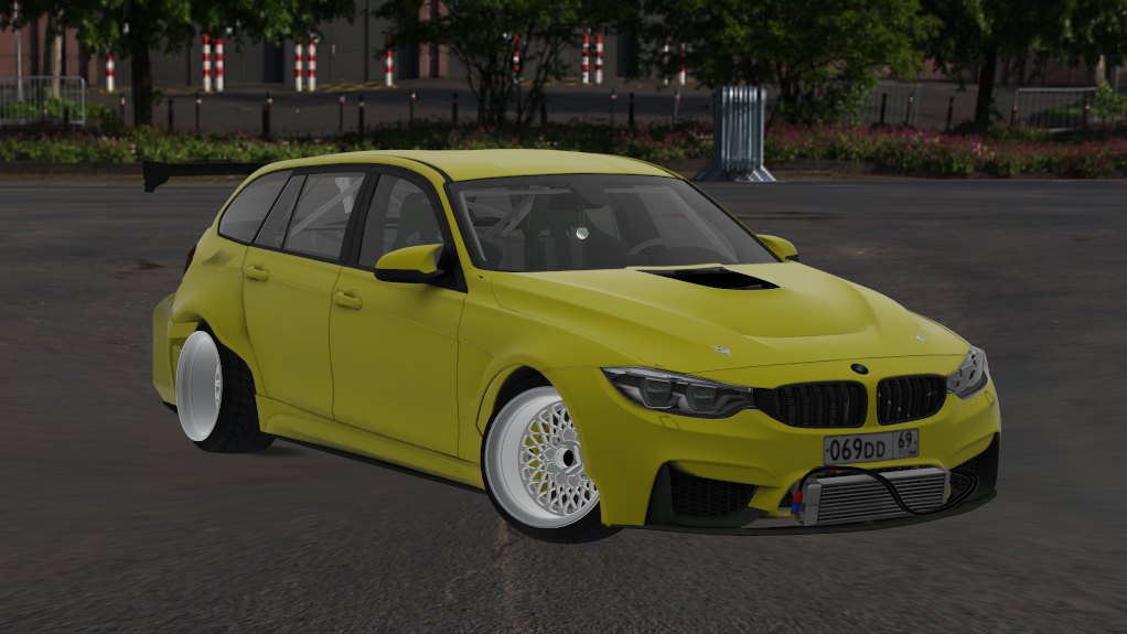 687_Bros_BMW_M3_F81_Wagon, skin black