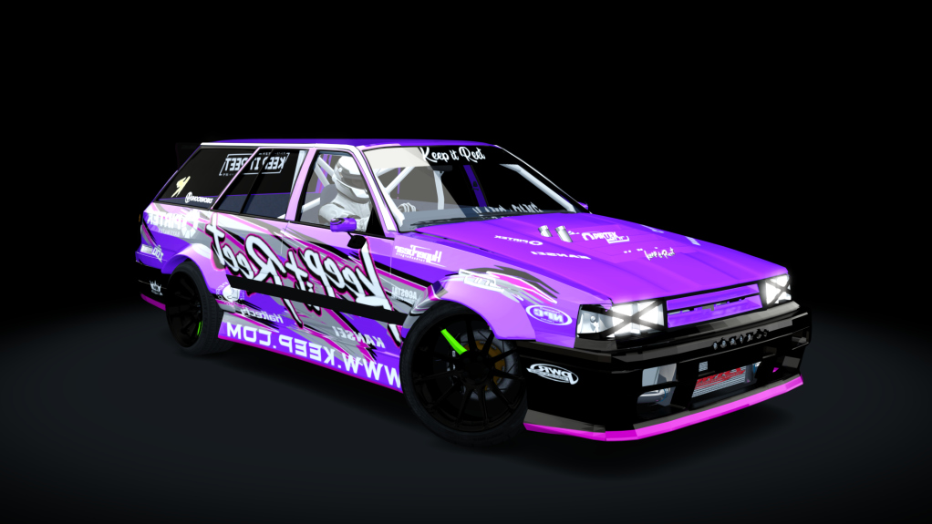 687 Bros Nissan Skyline 31 wagon, skin Pink