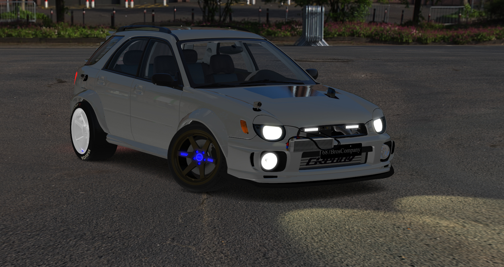 687 Bros Subaru Impreza WRX wagon, skin gray