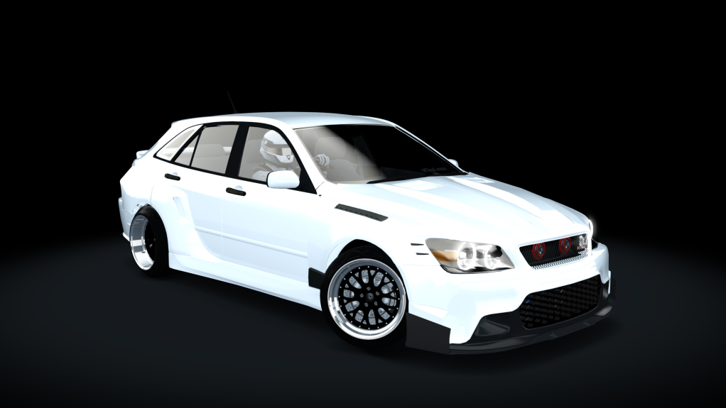 687 Bros Toyota Altezza wagon, skin envy_opal_white