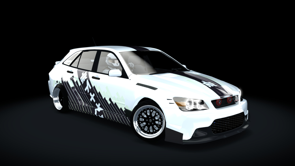 687 Bros Toyota Altezza wagon, skin maziora_asura_ii