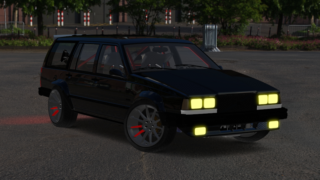 687_Bros_Volvo_745_Wagon, skin black