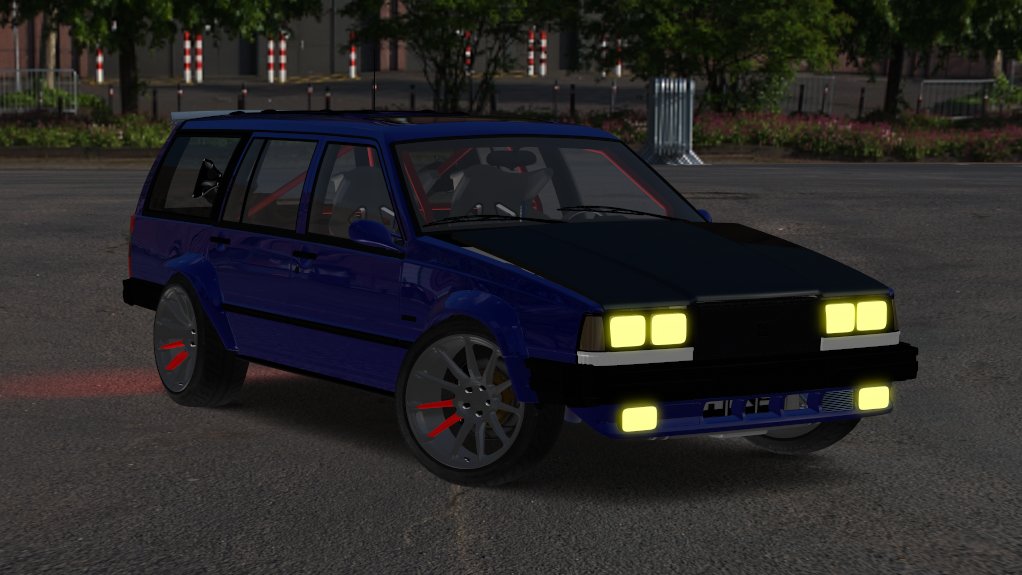 687_Bros_Volvo_745_Wagon, skin blue