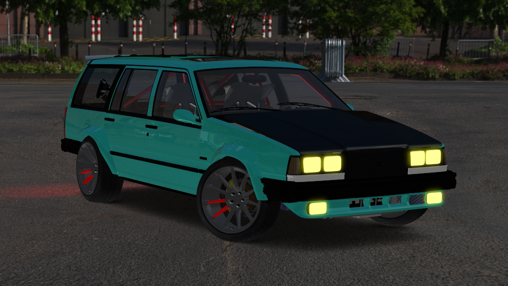 687_Bros_Volvo_745_Wagon, skin light_blue