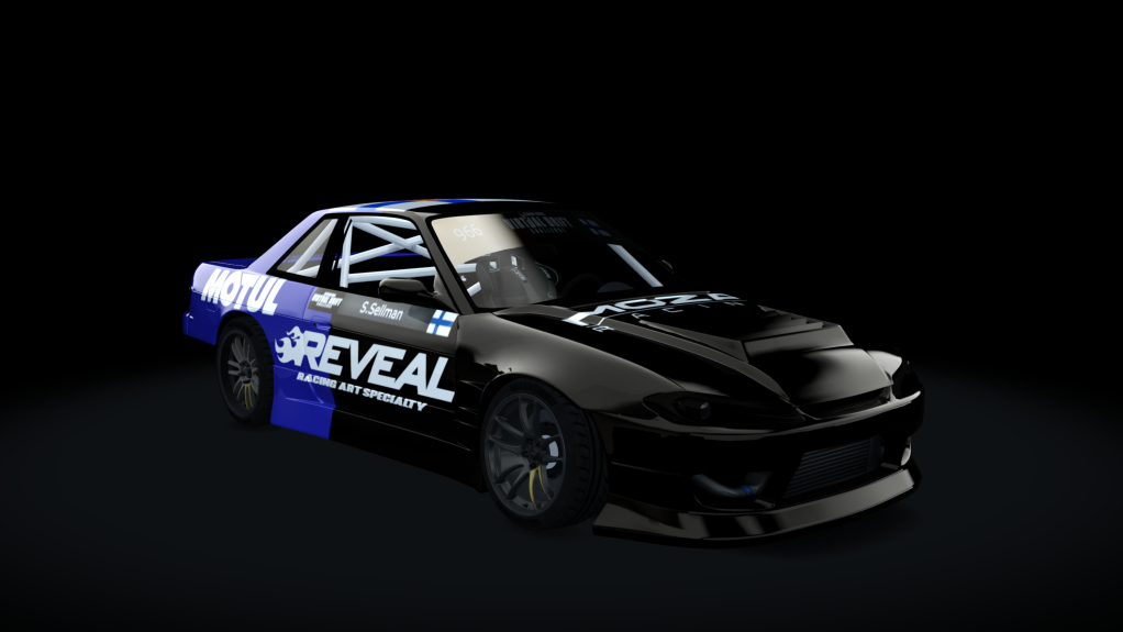 IVDC Nissan Silvia S13.5 S.Sellman, skin s.sellman