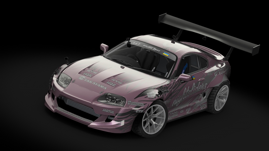 IVDC Toyota Supra A80 - Yevhen Malyshev, skin IVDC