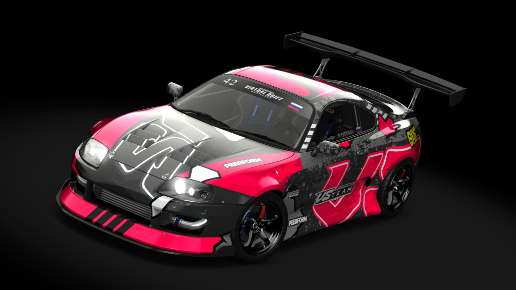 IVDC toyota supra A80 Maxim Fedorov, skin VSTeam