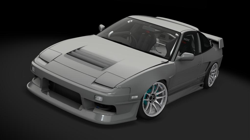 FDC24//Pro2 - Nissan 180SX Carmodify Wonder, skin harmaa