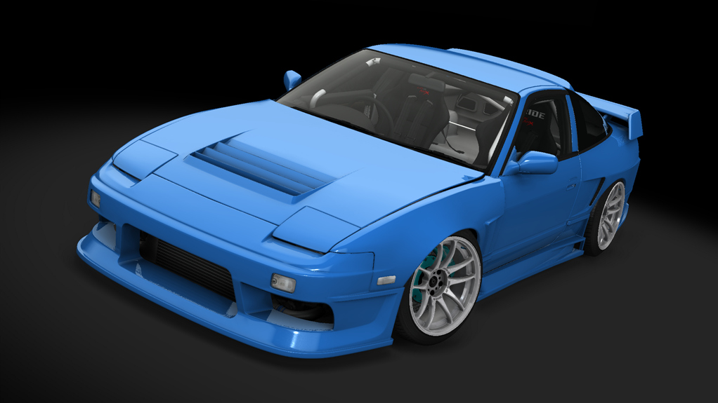 FDC24//Pro2 - Nissan 180SX Carmodify Wonder, skin sininen