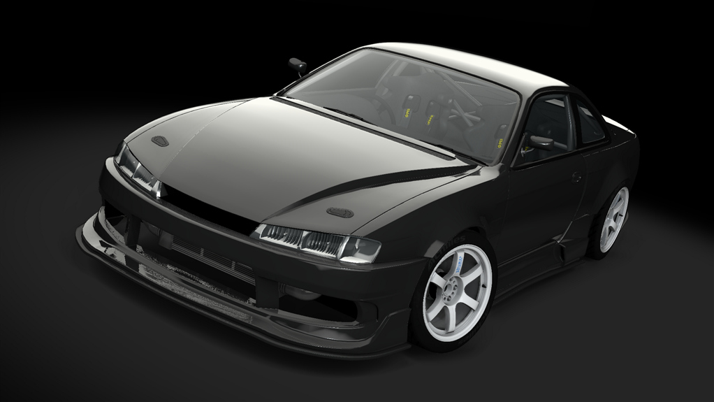 FDC24//Pro2 - Nissan Silvia S14 Origin Labo, skin 02_wet asphalt_metallic