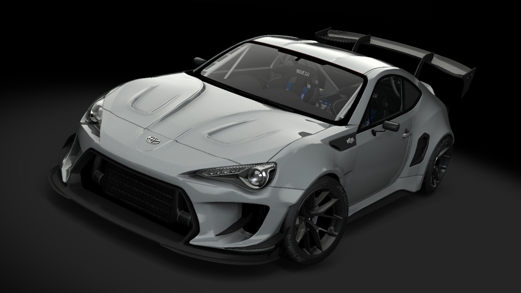 FDC24//Pro2 - Toyota GT86, skin harmaa