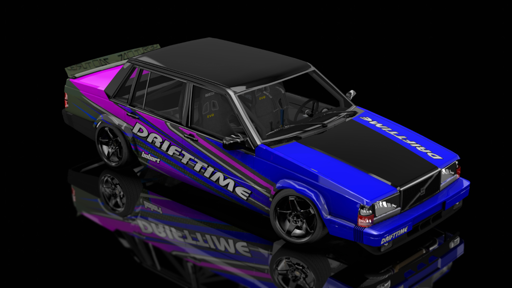 Drifttime Volvo 740, skin Babart_03