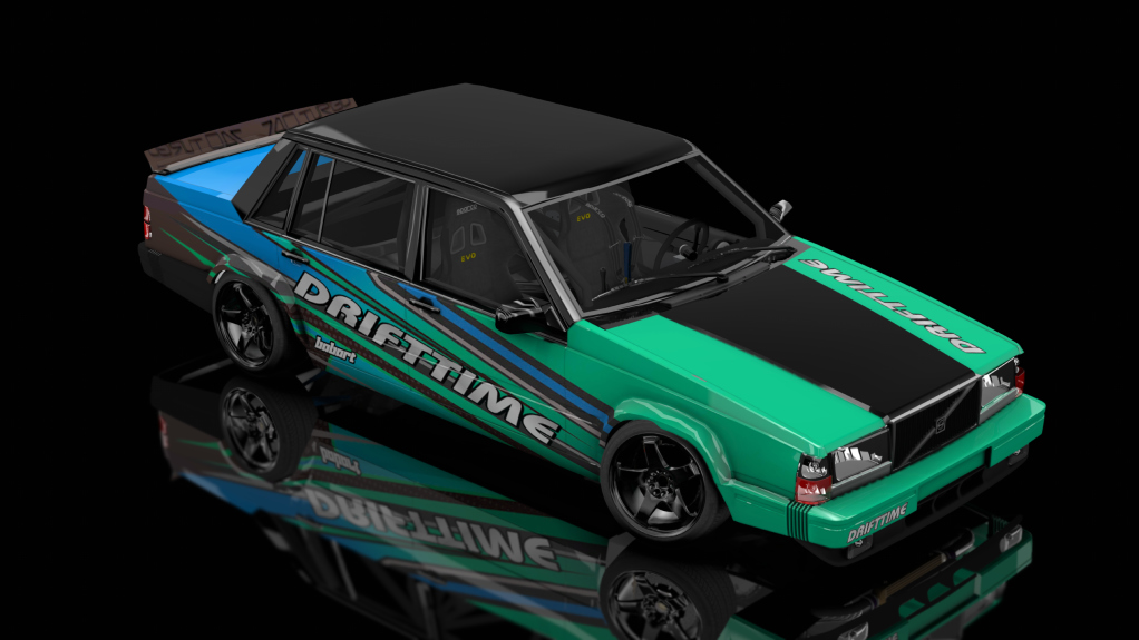 Drifttime Volvo 740, skin Babart_10