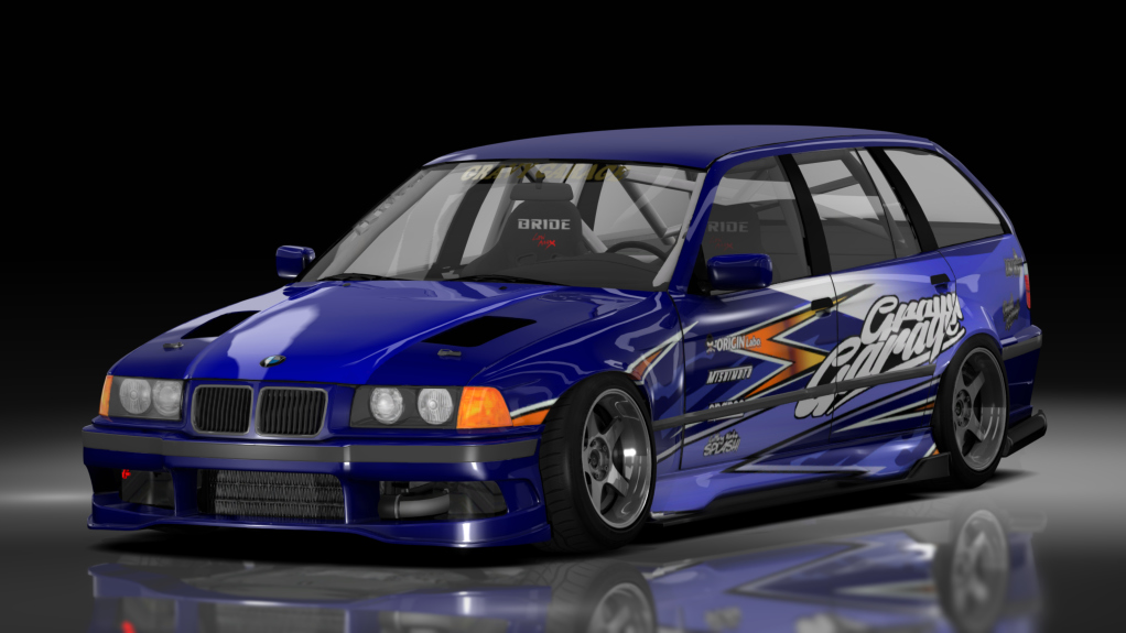 GravyGarage Street E36 Touring Voilent Angle diesel, skin Gravy